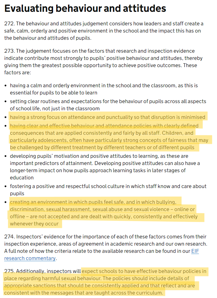 Ofsted Inspection Handbook | LGFL